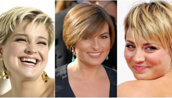Wybieramy odpowiednią fryzurę dla otyłych kobiet zgodnie z ich kształtem twarzy (65 zdjęć)