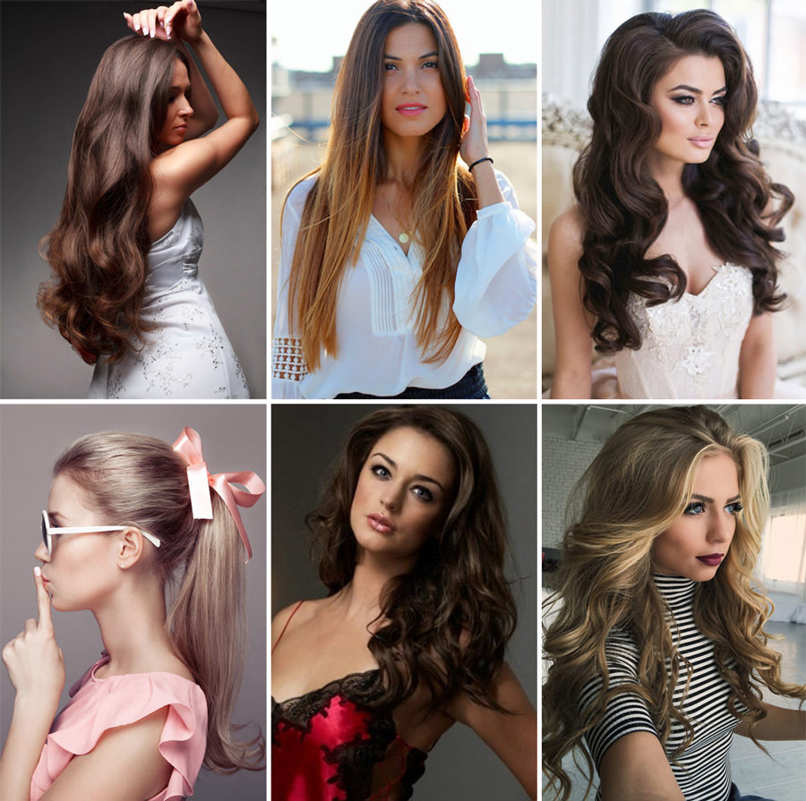 Piękna i stylowa stylizacja długich włosów (30 zdjęć)
