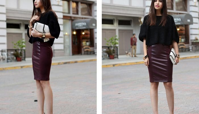 Comment porter une jupe taille haute? (51 photos)