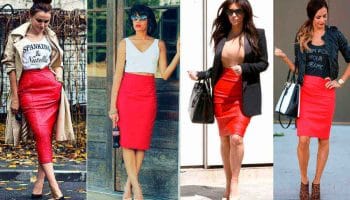 Comment porter une jupe rouge: conseils pour les femmes qui ont confiance en elles (48 photos)