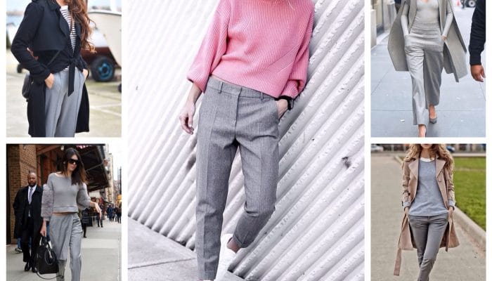 Que porter avec un pantalon gris? (50 photos)