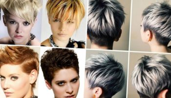 Bardzo krótkie i bardzo krótkie fryzury damskie (51 zdjęć)