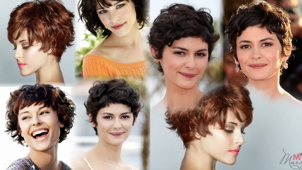 Coupes de cheveux courtes pour les cheveux bouclés et bouclés (50 photos)