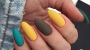 Modny jesienny manicure 2020. Główne trendy letniego manicure (87 zdjęć)